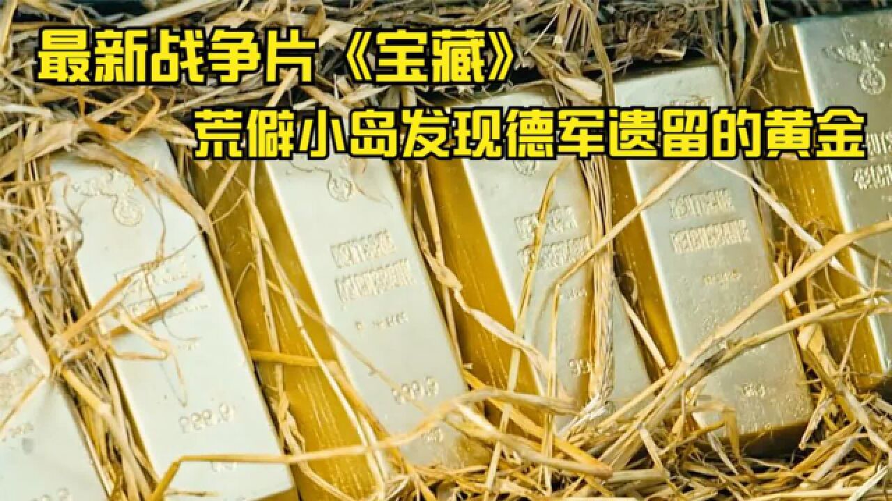 荒僻小岛发现德军遗留的黄金,特种小队果断出击,战争片《宝藏》