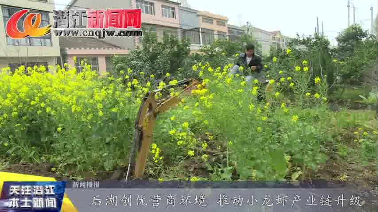 后湖创优营商环境 推动小龙虾产业链升级