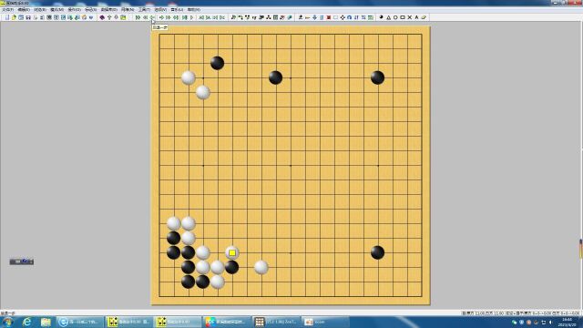 围棋:剖析业余对局,以理服人(57).