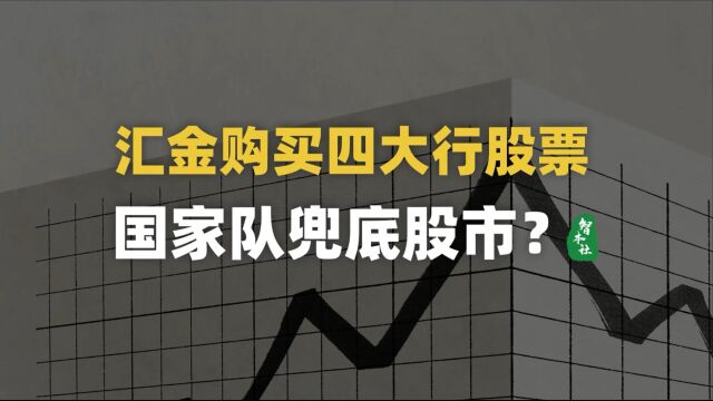 汇金购买四大行股票