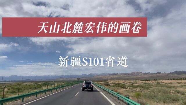 新疆又一网红打卡地~S101公路