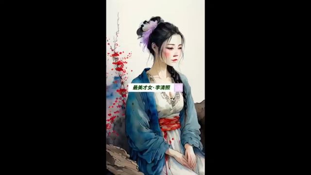 最美才女ⷮŠ李清照