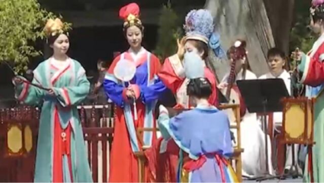 中国旅游日:山西晋祠国风活动为传统文化注入生机活力