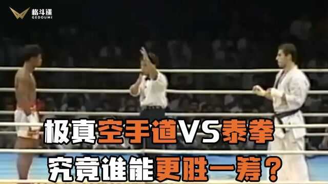 极真空手道VS泰拳!究竟谁能更胜一筹?