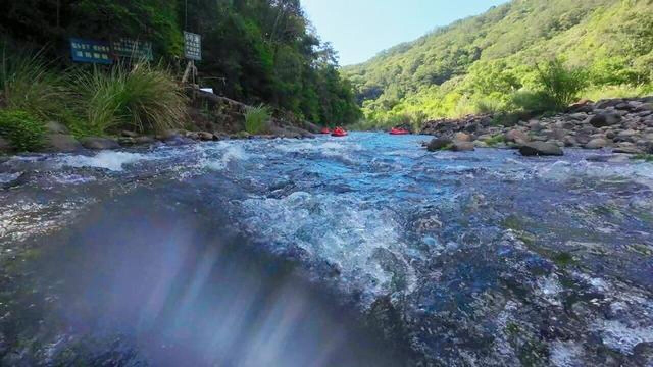 石牛山石龙溪漂流开漂:夏天漂流玩水的快乐又回来啦