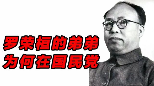 罗荣桓有个亲弟弟,很有军事才华,可惜加入了国民党部队