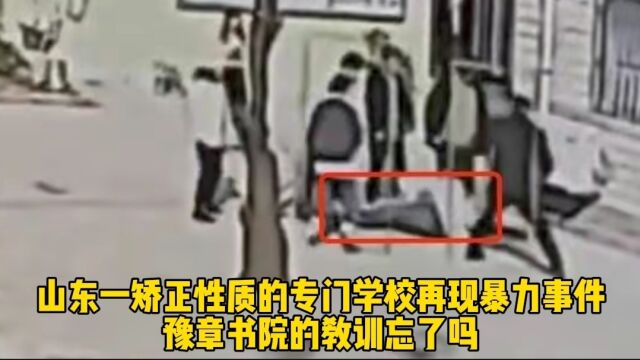 山东一矫正性质的专门学校再现暴力事件:豫章书院的教训忘了吗