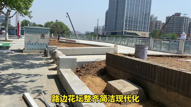 潍坊白浪河雨污工程完工了,和平广场北边重新绿化改造了,来看看