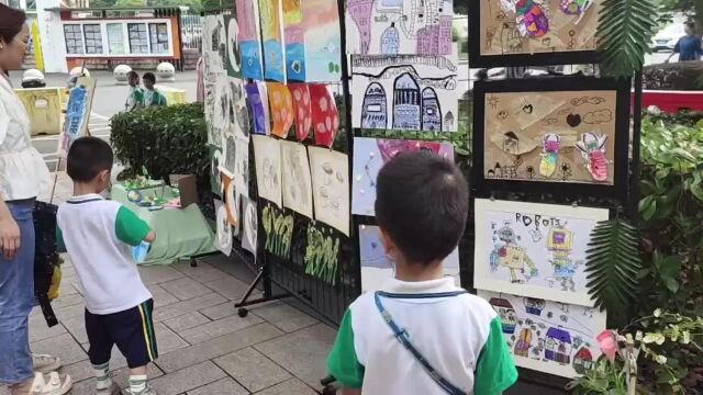 福田幼儿园画展