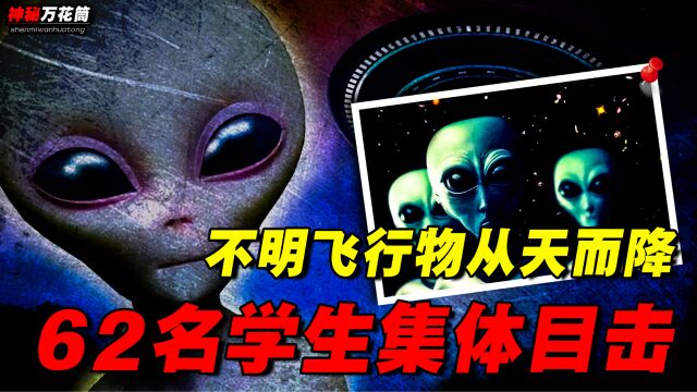 不明飞行物从天而降!62名学生集体目击外星人,揭秘1994卢瓦事件!