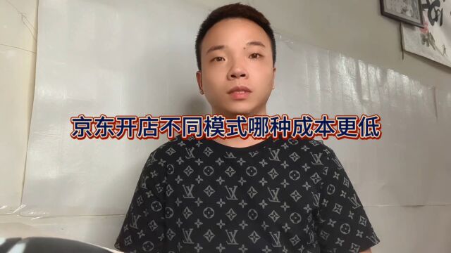 京东不同模式那种成本更低