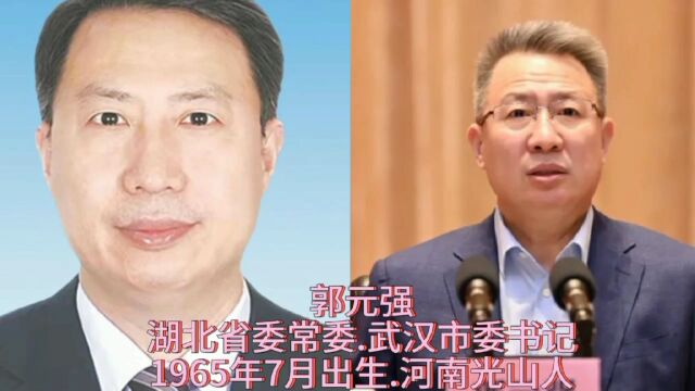 湖北省武汉市政府现任领导班子对比,湖北有6位,谁是你家乡的