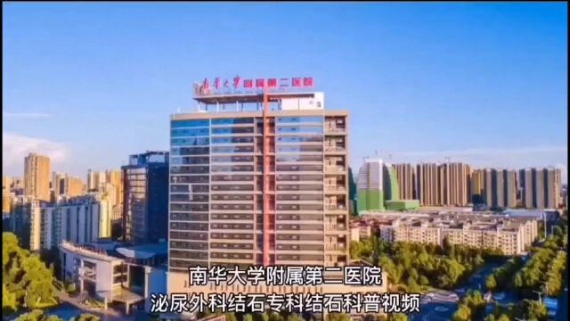 南华大学附属第二医院 泌尿外科 结石专科 结石科普视频