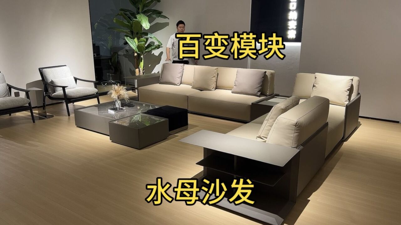 什么沙发深受豪宅喜爱,但是小户型商品房也能选,他就是水母沙发