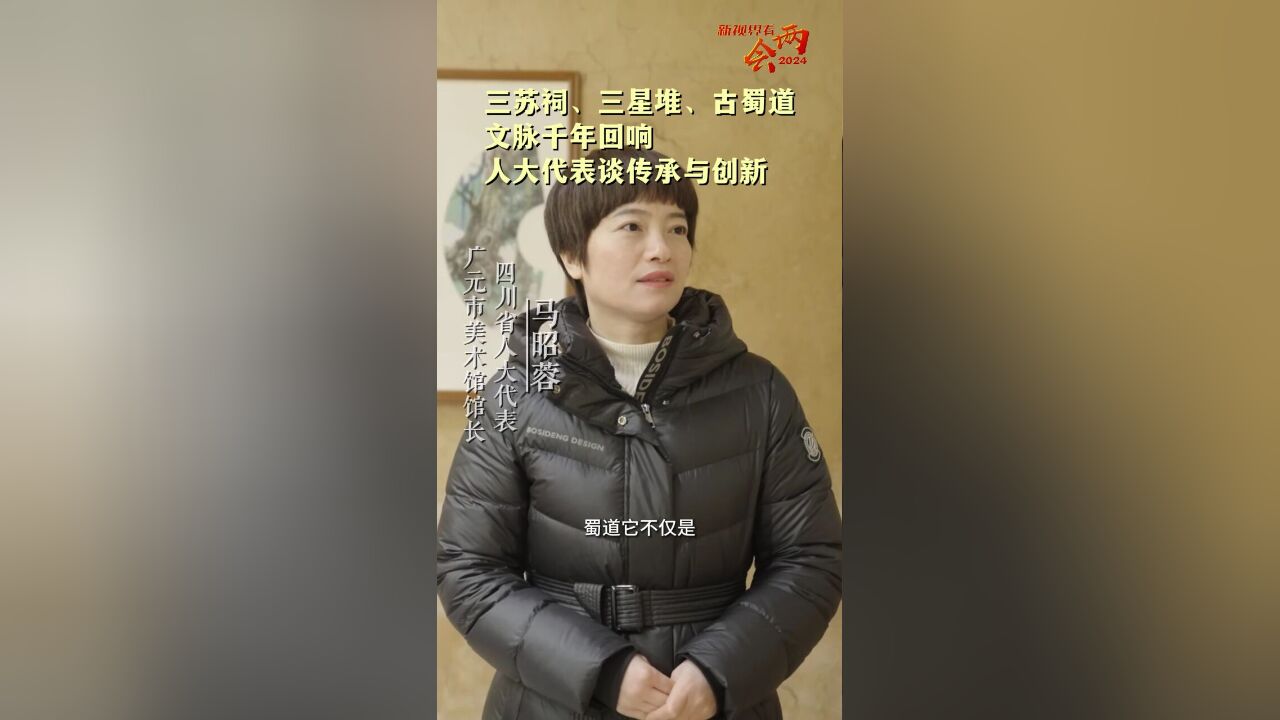 天府新视界丨文脉千年回响 人大代表谈传承与创新