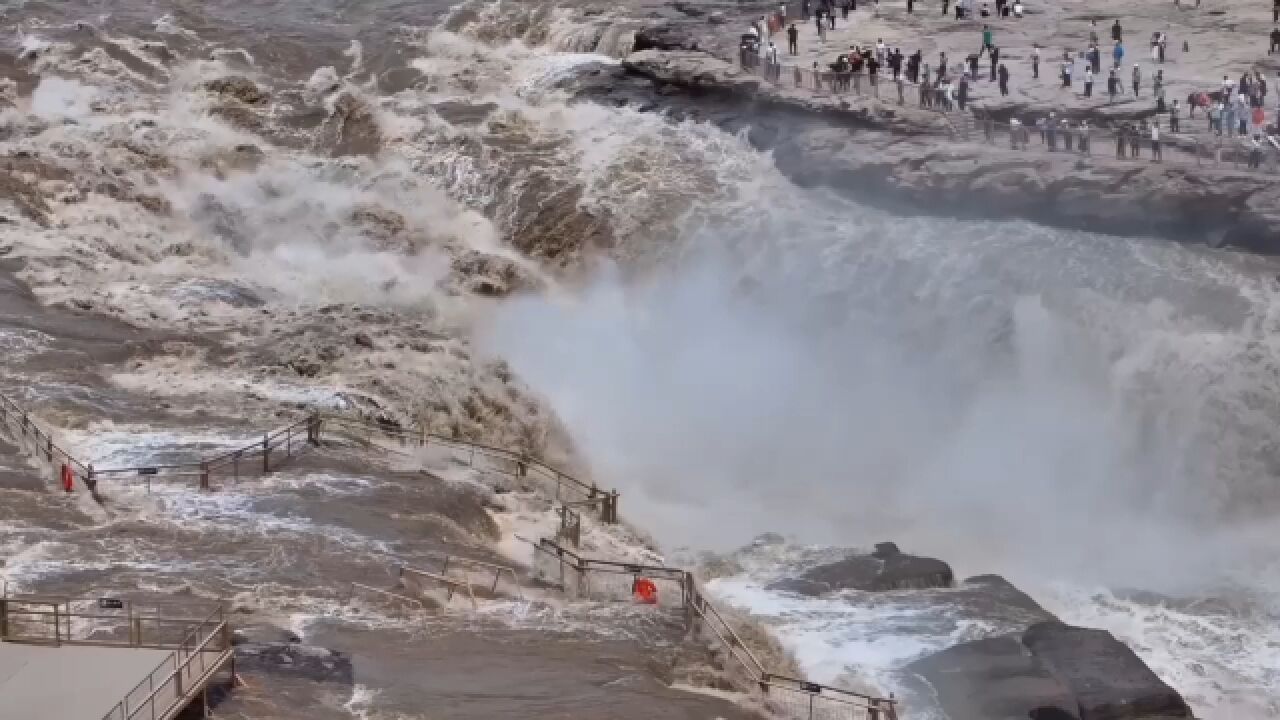 壶口瀑布夏季最佳观赏期来临