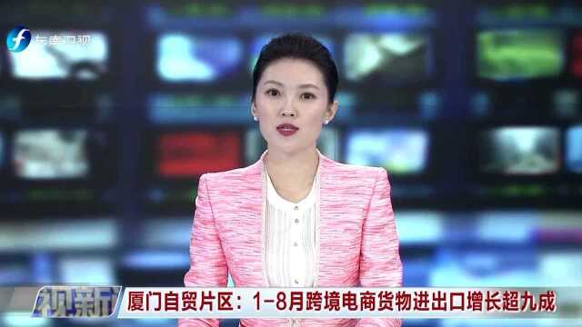 厦门自贸片区:18月跨境电商货物进出口增长超九成