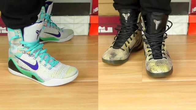 Kobe 9 Elite & Kobe 9 High EXT QS(视频来源:Air Explorer) 