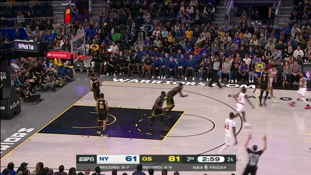 八仙过海各显神通 库里罗斯对飙三分