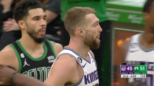 国王vs凯尔特人英文原声全场回放