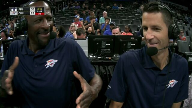 NBA季前赛：阿德莱德36人vs雷霆 第3节原声解说回放