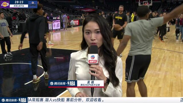 前方连线孟超：小卡不出战的日子都陪伴着球队 詹姆斯回应说不在乎外界说什么