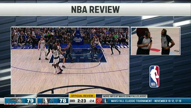 NBA常规赛：魔术vs独行侠英文原声全场回放