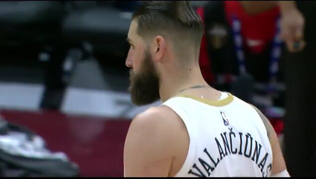 NBA常规赛：鹈鹕vs骑士第3节中文解说回放