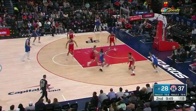 魔术vs奇才英文原声全场回放