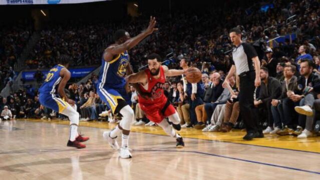 范弗利特vs勇士集锦 空砍28+10飙中5记三分难救主