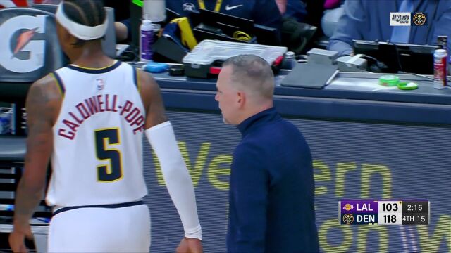 NBA常规赛：湖人vs掘金中文解说全场回放