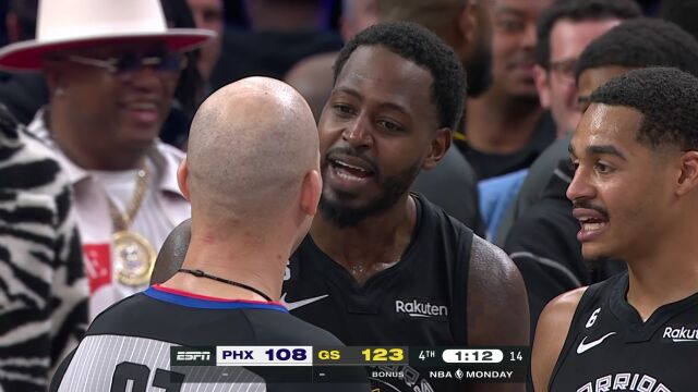 NBA常规赛：太阳vs勇士第4节英文原声回放