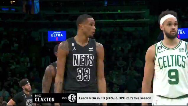 NBA常规赛：篮网va凯尔特人中文解说全场回放