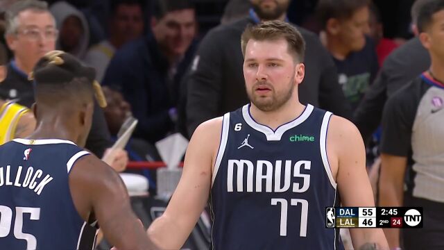 单防我?认真的吗？东契奇连续无解单打予取予求