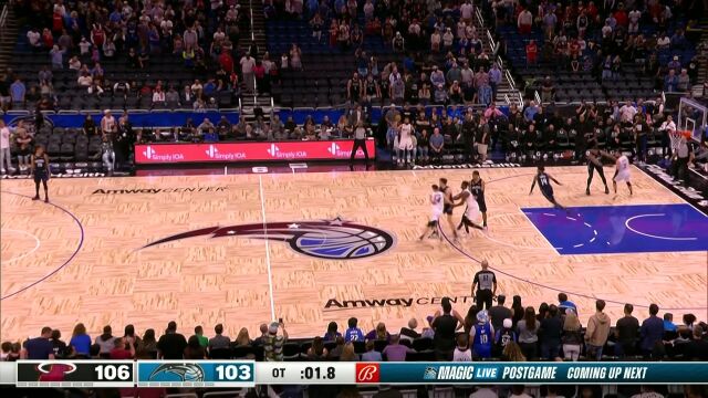 热火vs魔术加时赛中文解说回放