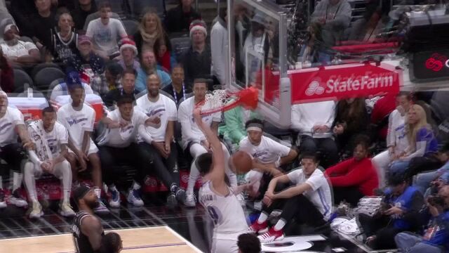 奇才93-102快船 小卡强势31分送奇才九连败