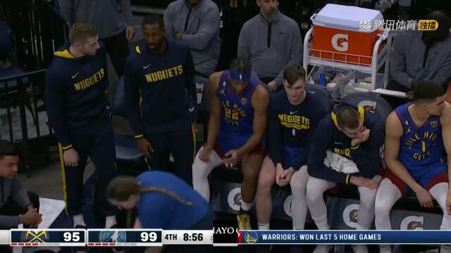 NBA常规赛：掘金vs森林狼中文解说全场回放