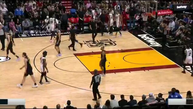 NBA常规赛：爵士vs热火中文解说全场回放