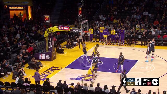 独行侠vs湖人精华纯享 东契奇双绝平双加时鏖战力克湖人