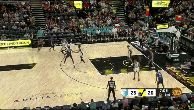 NBA夏季联赛：灰熊vs爵士第2节英文原声回放
