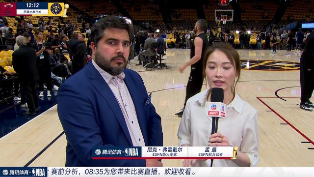 前方连线孟超采访ESPN热火专家：巴特勒脚踝伤势会有影响 他有能力越挫越勇