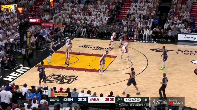 单节超神发挥！阿隆-戈登强势发挥次节已砍下12分