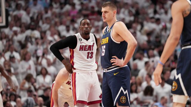 掘金108-95热火 约基奇23+12总分3-1夺冠军点