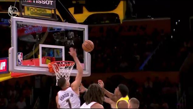 掘金vs湖人第4节中文解说回放