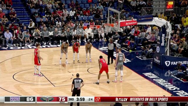NBA常规赛：国王vs鹈鹕 中文解说全场回放