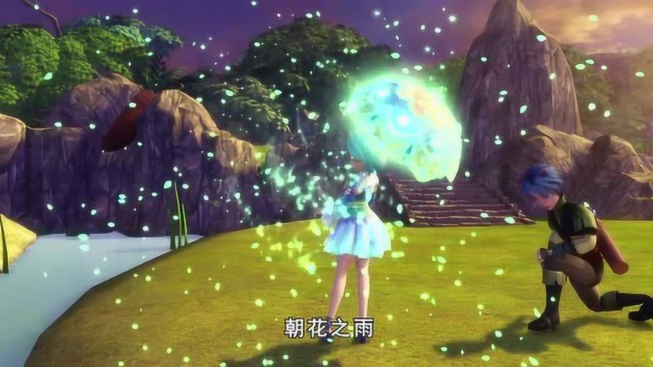 星学院之月灵手环魔法阵在小月和飞兔们的配合下破解了