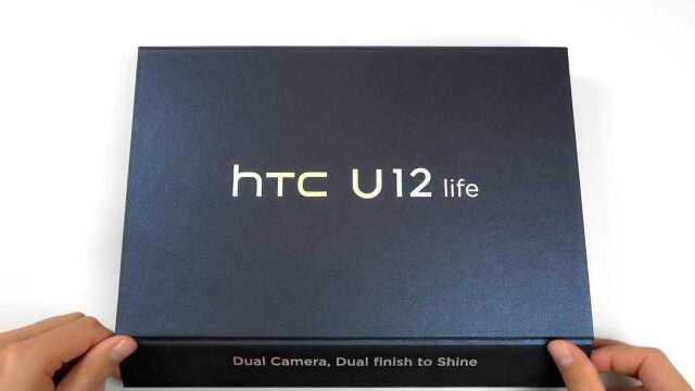 HTC又一款高颜值手机来袭,HTC U12 life开箱欣赏