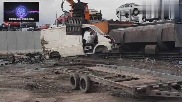 实拍报废汽车拆解回收厂,让你知道汽车的最后一程是怎么走完的!