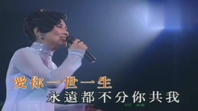 汪明荃95演唱会《爱你一生一世》