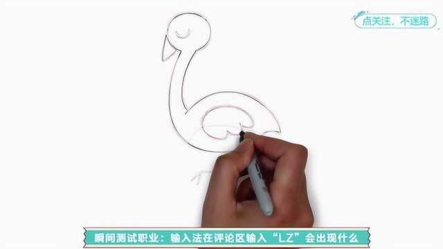 宝宝学简笔画 手绘小鸟 手绘入门教学